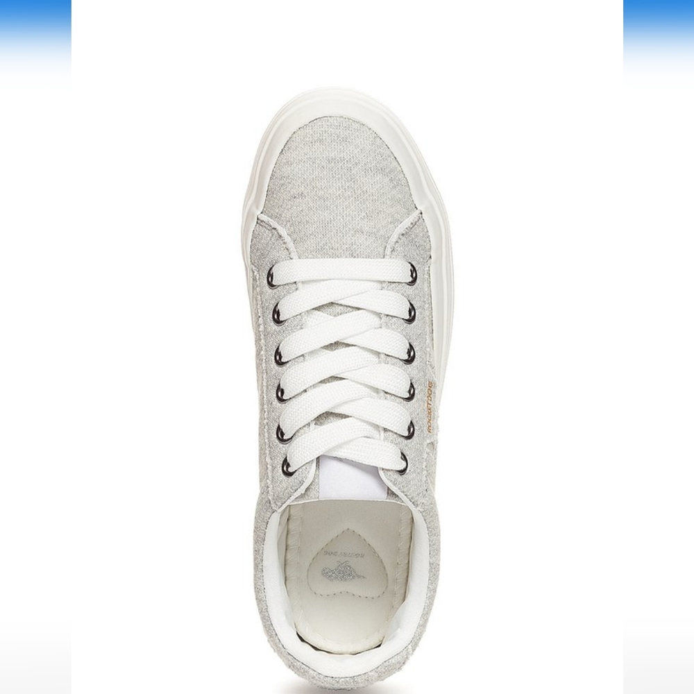 Rocket Dog Light Gray Cecila Skirball Sneaker Women 10, 11